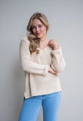 Silver Wishes Knit Top - Soft Pink (Copy)
