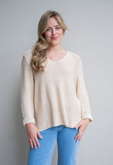 Silver Wishes Knit Top - Soft Pink (Copy)