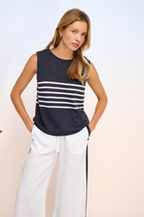 Little Lies Monaco Stripe Spring Tank