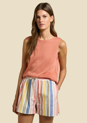 Little Lies Spring Tank – Coral