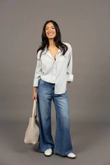 Humidity Lifestyle Nala Stripe Shirt - Green