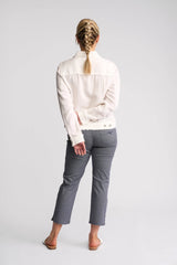 Vassalli Aura Jacket in White back view