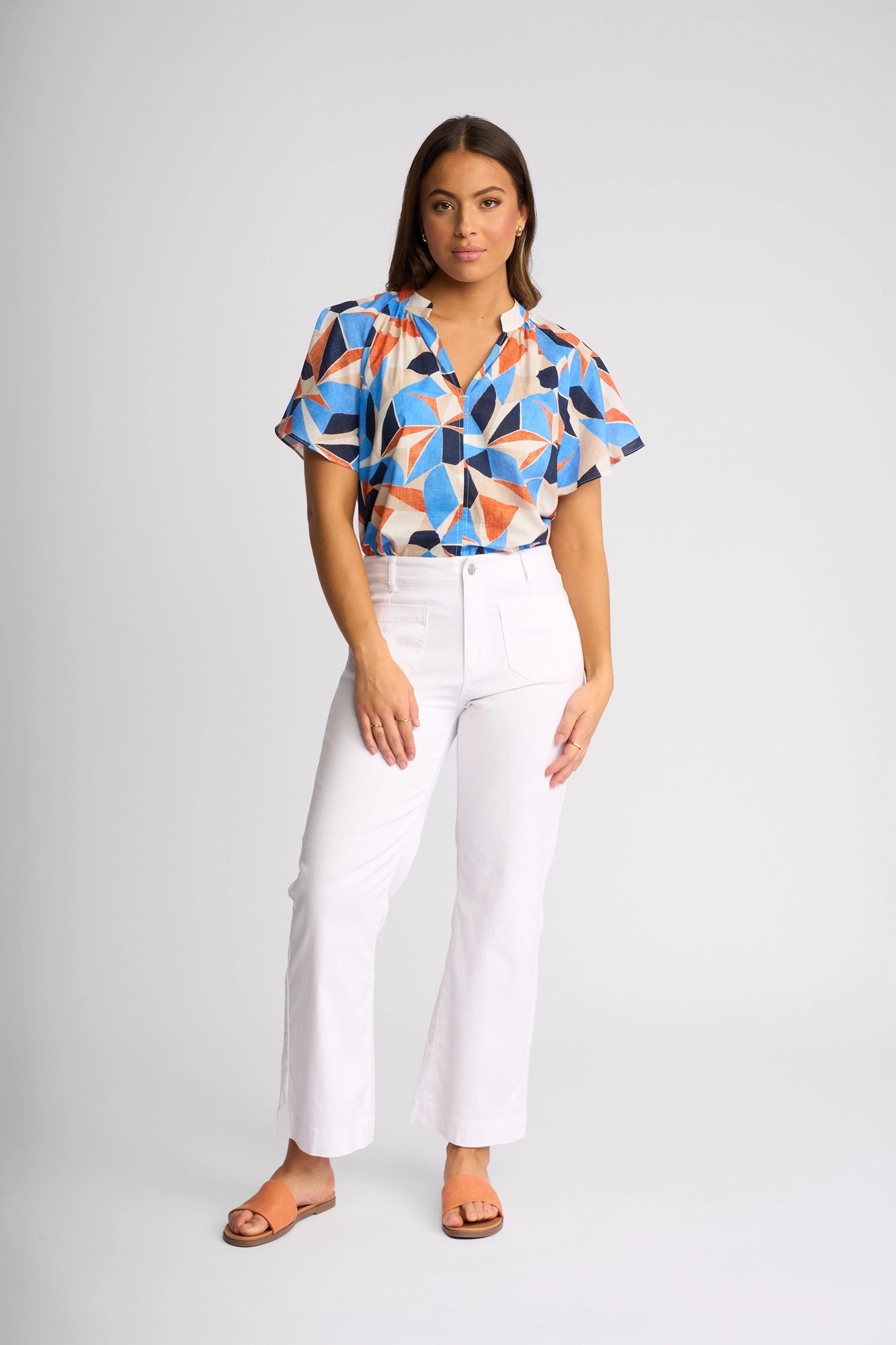 Vassalli Daily Jean in White Denim