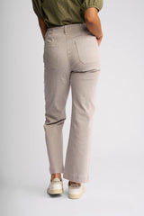 Vassalli Daily Jean in Ecru Stripe Denim back view