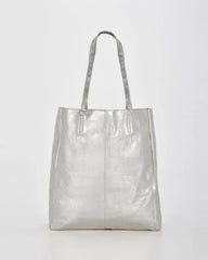 Venus Metallic Leather Hobo Bag