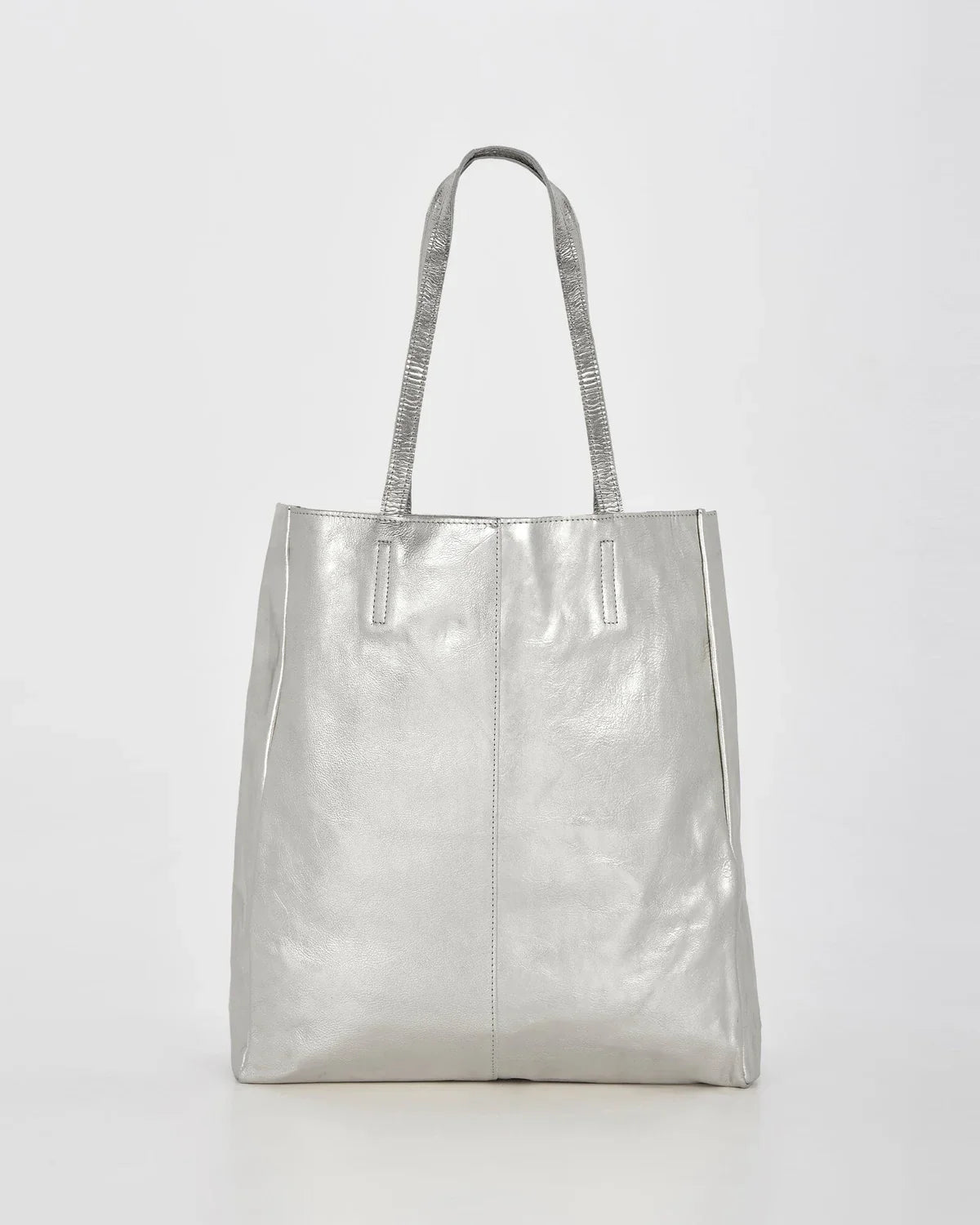 Venus Metallic Leather Hobo Bag