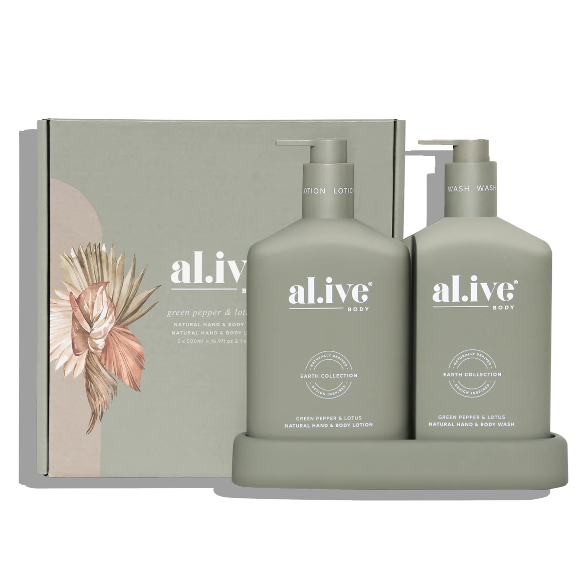 Alive Duo Set Green Pepper & Lotus