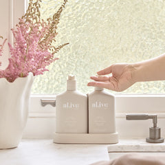 al.ive body Sea Cotton & Coconut Wash & Lotion Duo + Hand Cream Gift Set