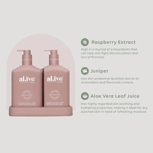 Alive Duo Set Raspberry Blossom & Juniper