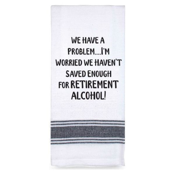 Good Old Days Man Tea Towel
