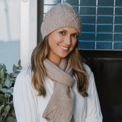 Hotham Beanie -Walnut