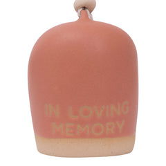 Ceramic Wind Chimes - Loving Memory