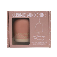 Ceramic Wind Chimes - Loving Memory