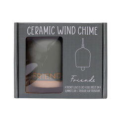 Ceramic Wind Chimes - Friend