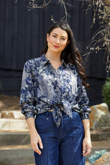 Jump Vintage Rose Shirt - front view