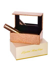 Luxury Mirrored Lipstick Case Luxe Gift & Decor