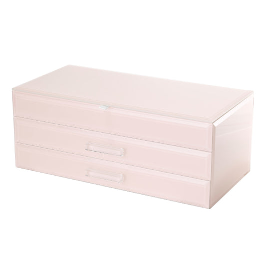 GABRIELLA BLUSH LARGE JEWELLERY BOX