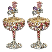 Load image into Gallery viewer, Earrings Margarita Glasses