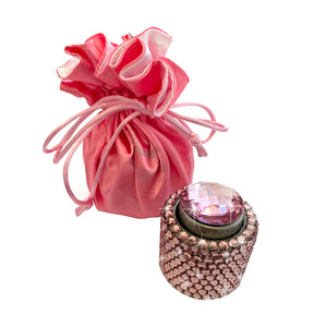 Pink diamante wine stopper Luxe gift and decor