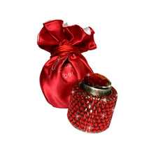 Load image into Gallery viewer, Red diamante wine stopper Luxe gift and decor