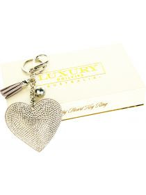 Luxury Heart Keyring Gift Boxed Luxe Gift & Decor