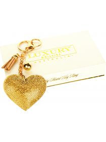 Luxury Heart Keyring Gift Boxed Luxe Gift & Decor