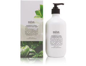 Salus Cedarwood & Basil Cleansing Hand Wash Luxe Gift & Decor