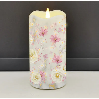 Twilight Led Candle Flower Bloom