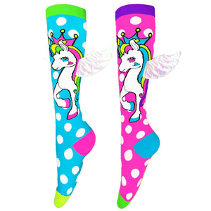 Mad Mia Flying Unicorn Socks