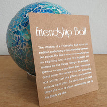 Load image into Gallery viewer, Friendship Ball Turq/tl
