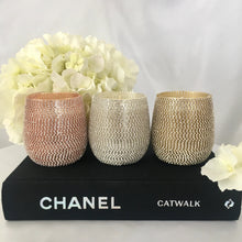 Load image into Gallery viewer, Bling Candle Chanel No 5 Silver