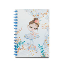 Load image into Gallery viewer, Note Book Blue Ballerina