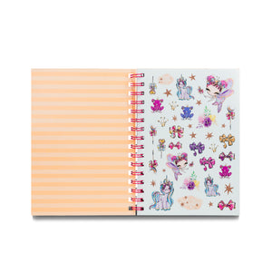 Note Book Coral Fairy