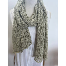 Load image into Gallery viewer, Scarf Crochet NATURAL