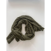 Load image into Gallery viewer, Scarf Crochet KHAKI